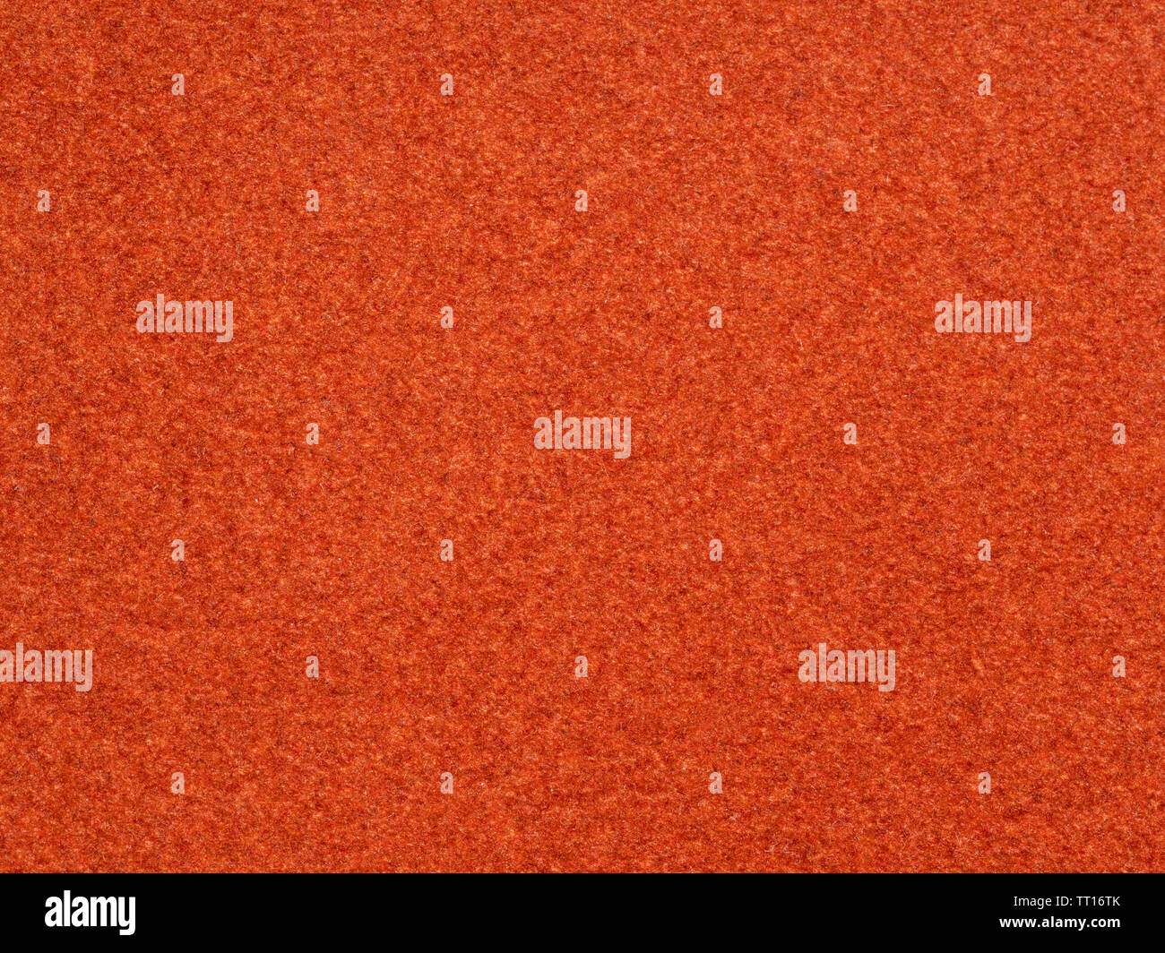 background from brown orange velvet flock paper close up Stock Photo