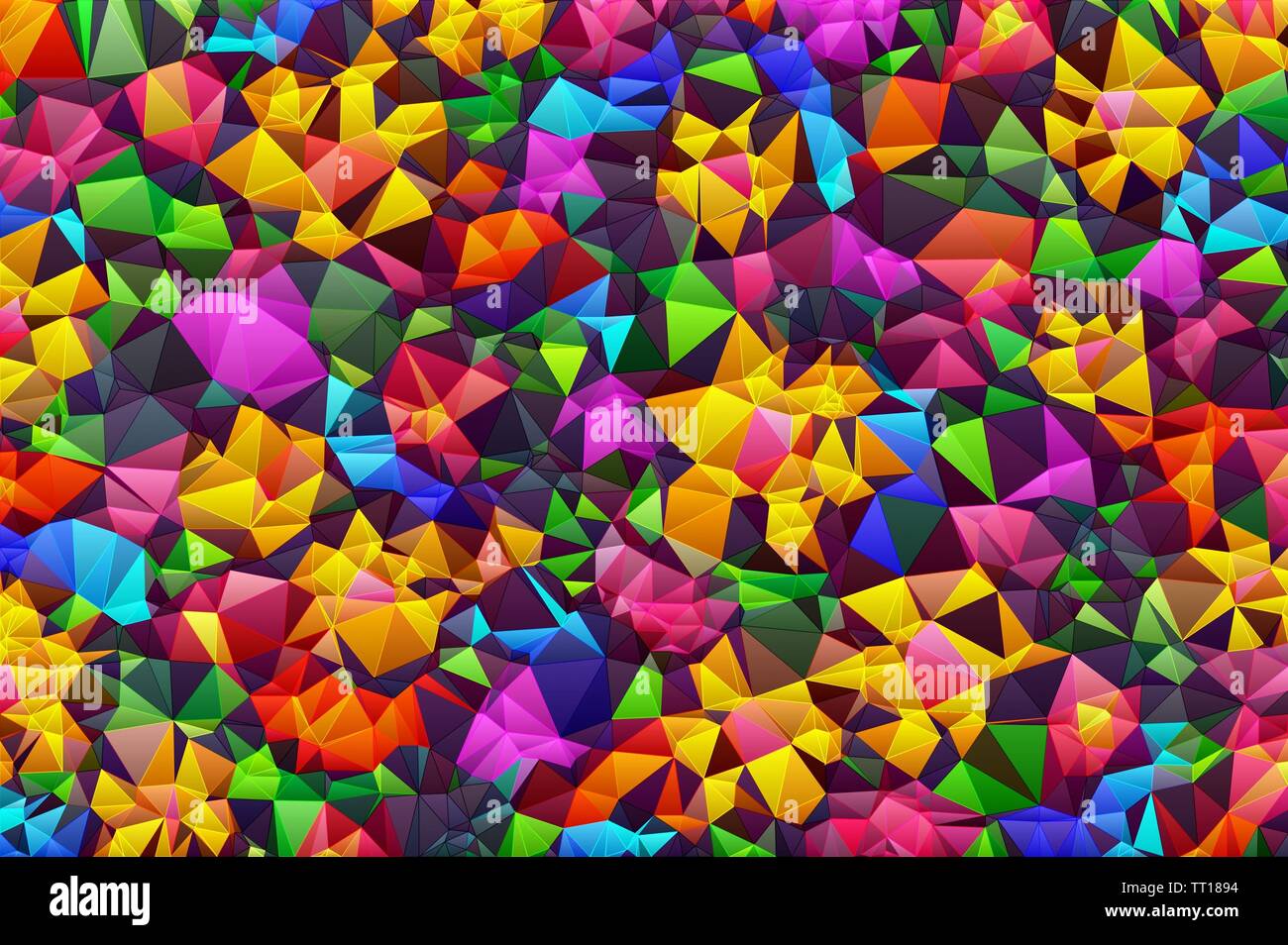 colorful poly morph triangles abstract colorful shapes background ...
