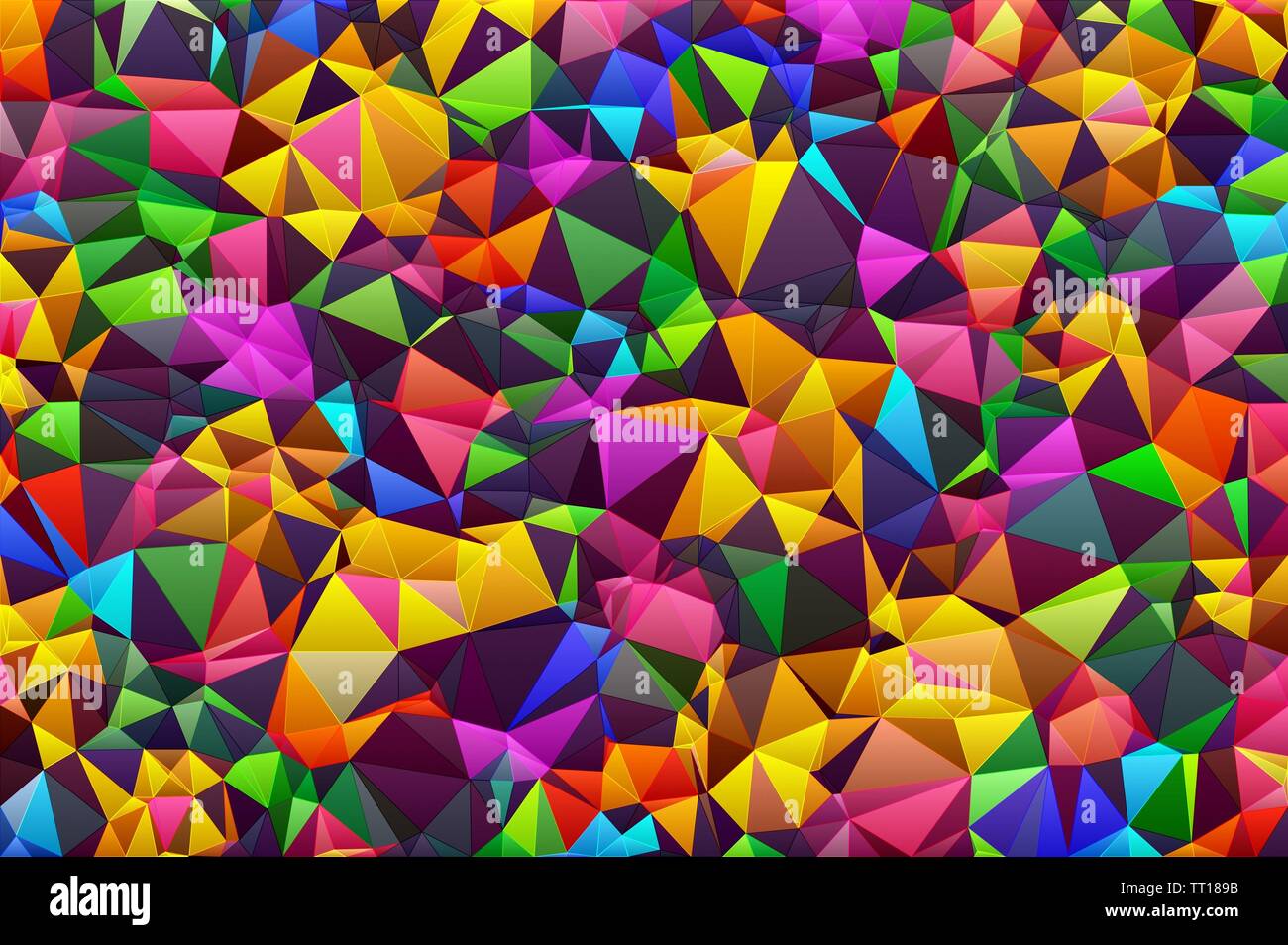 colorful poly morph triangles abstract colorful shapes background ...