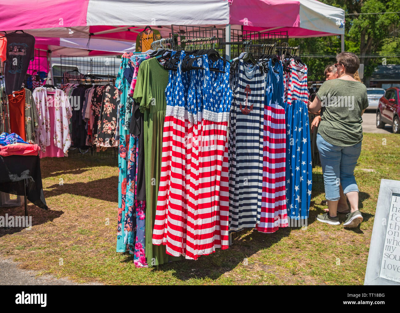 Pioneer Days small town annual celebration in North Central Florida. Stock Photo