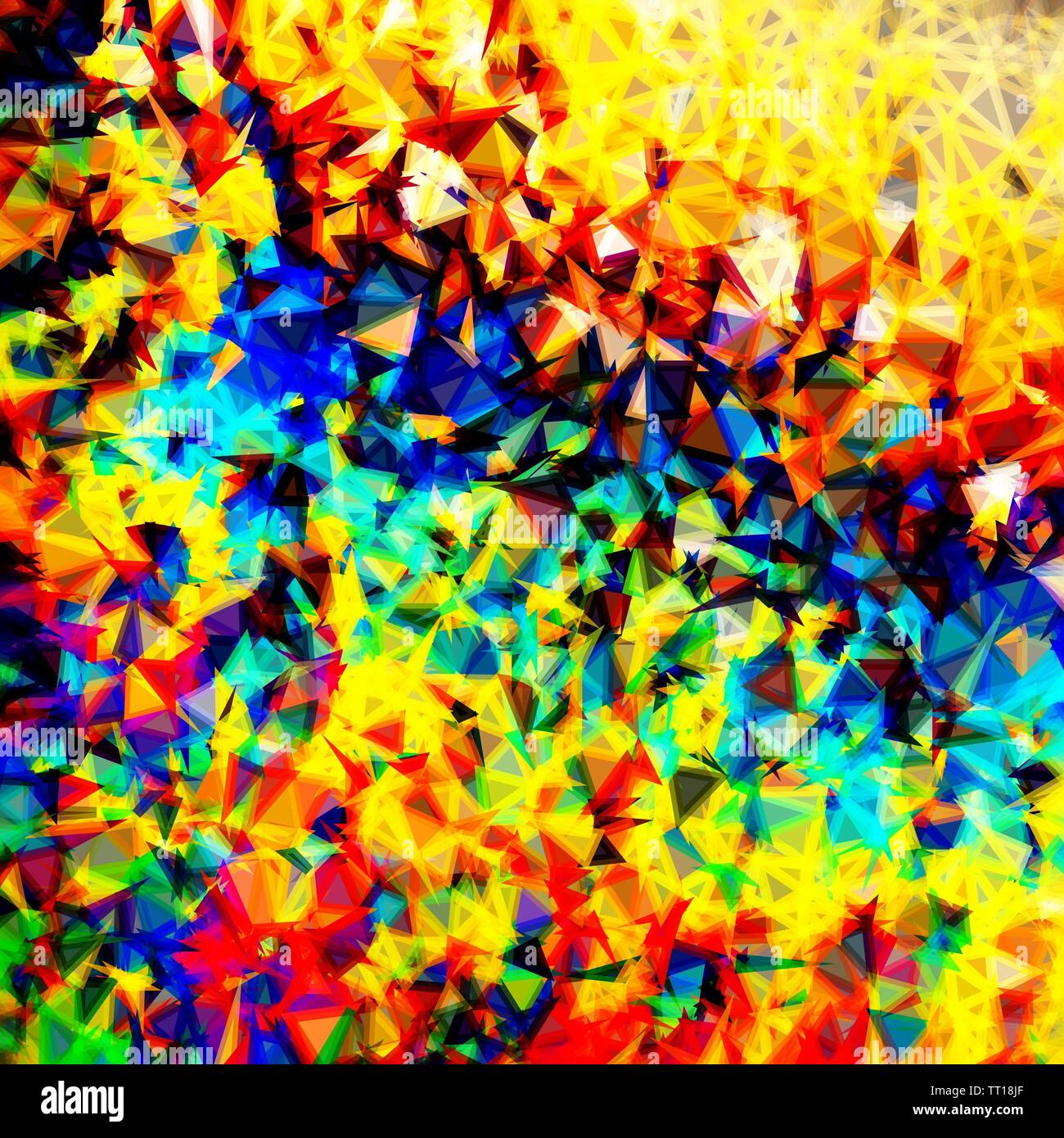 colorful poly morph triangles abstract colorful shapes background ...