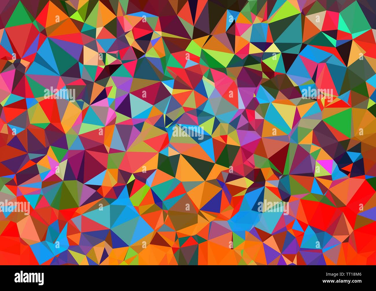 colorful poly morph triangles abstract colorful shapes background ...