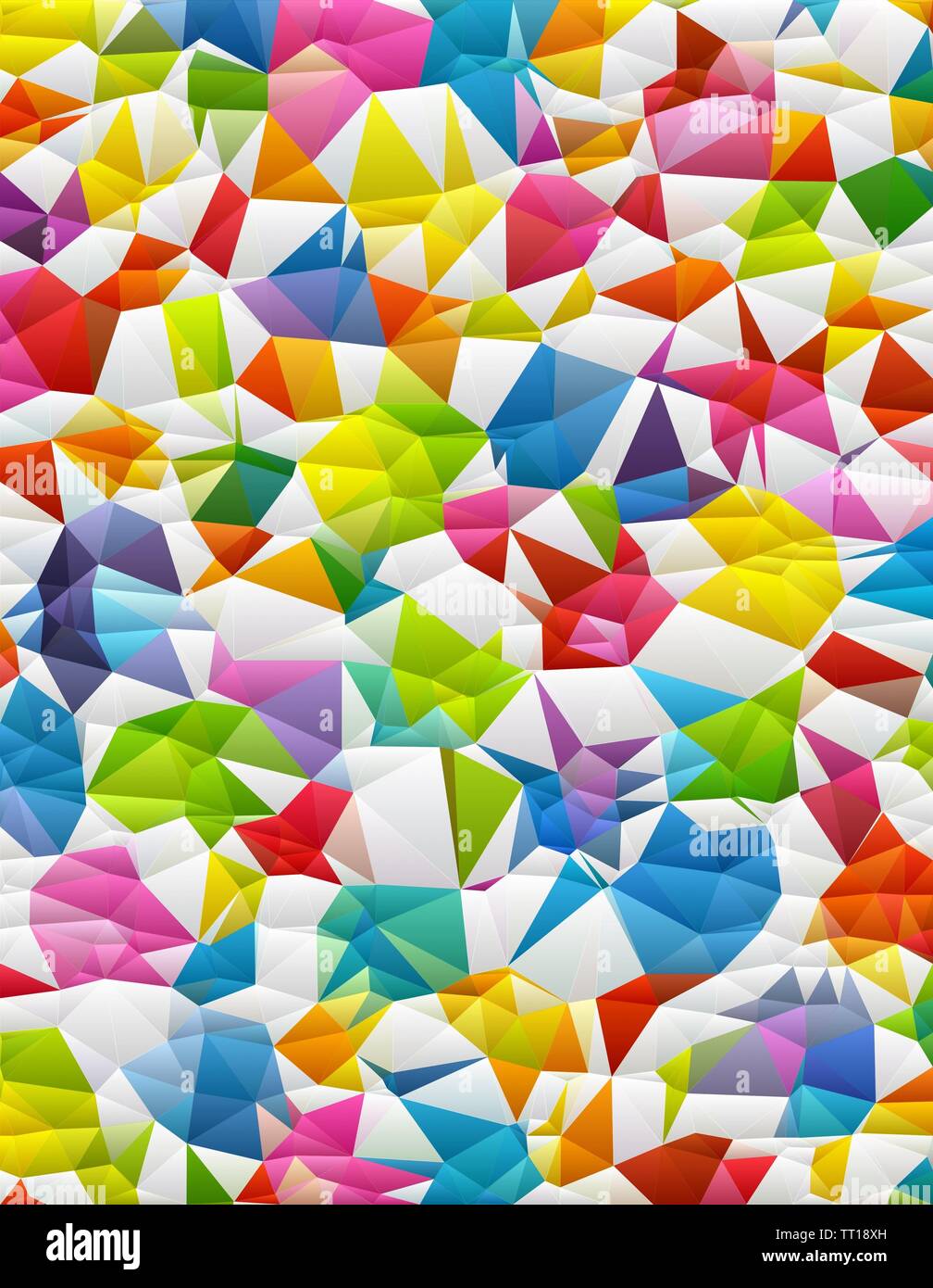colorful poly morph triangles abstract colorful shapes background ...