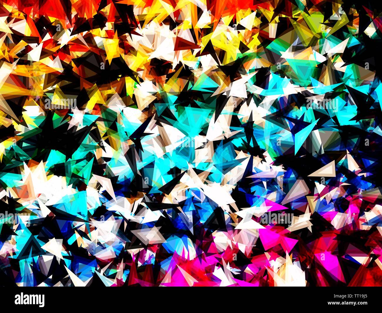 colorful poly morph triangles abstract colorful shapes background ...