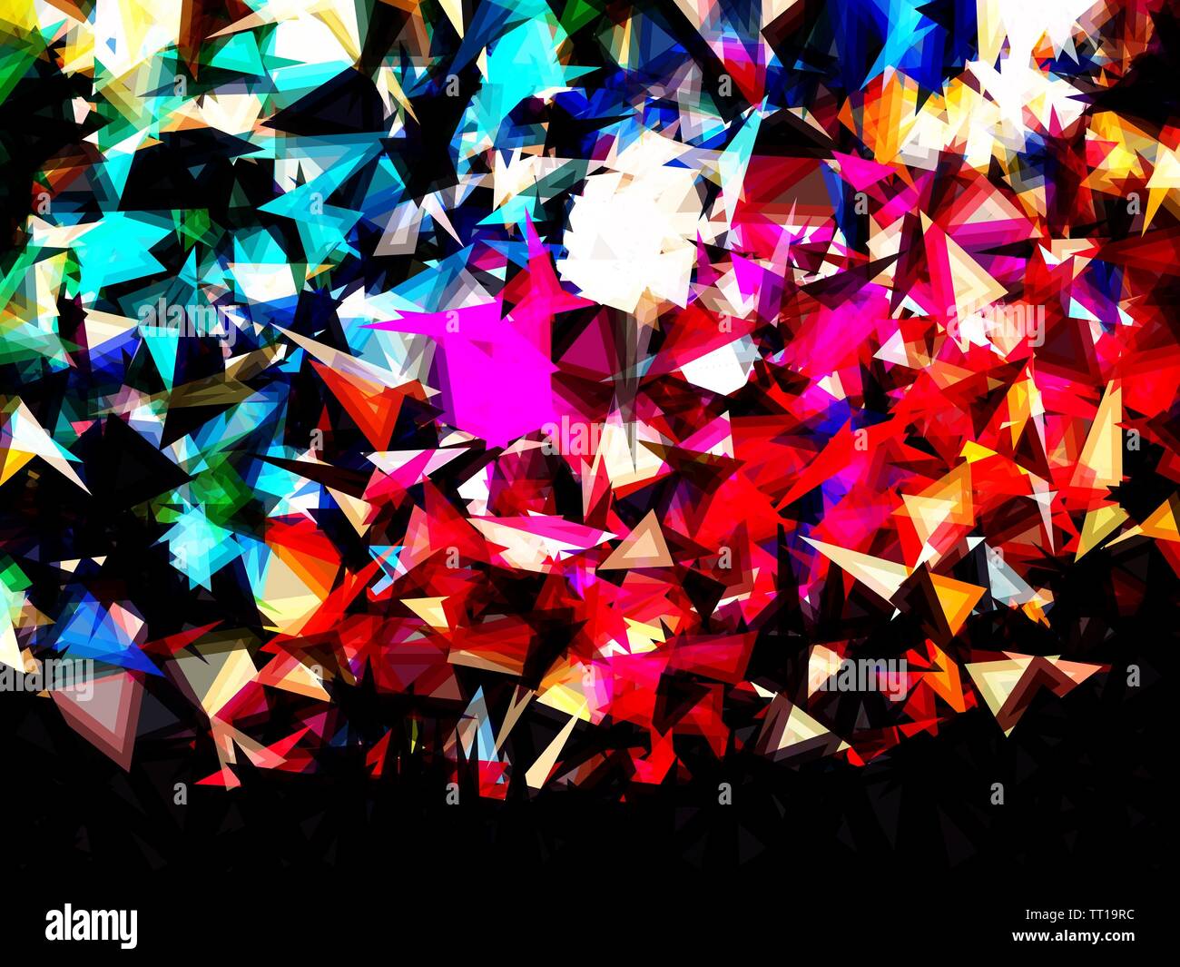 colorful poly morph triangles abstract colorful shapes background ...