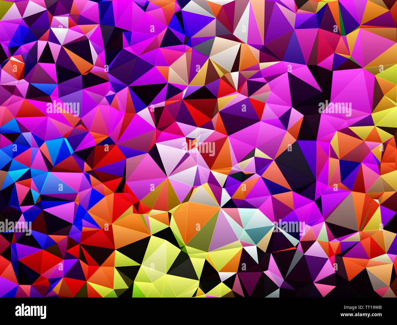 colorful poly morph triangles abstract colorful shapes background ...