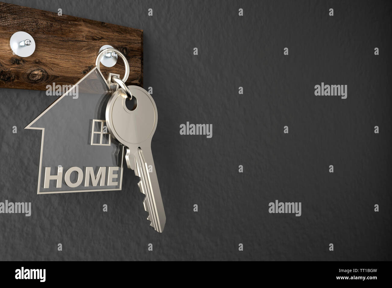House Key - Illustration Stock Photo - Alamy