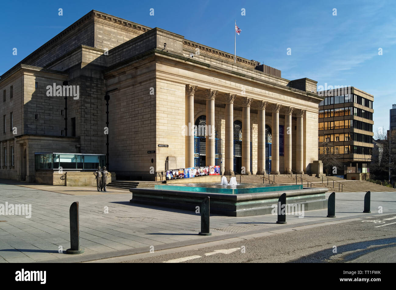 UK, South Yorkshire, Sheffield, Sheffield City Hall Stock Photo