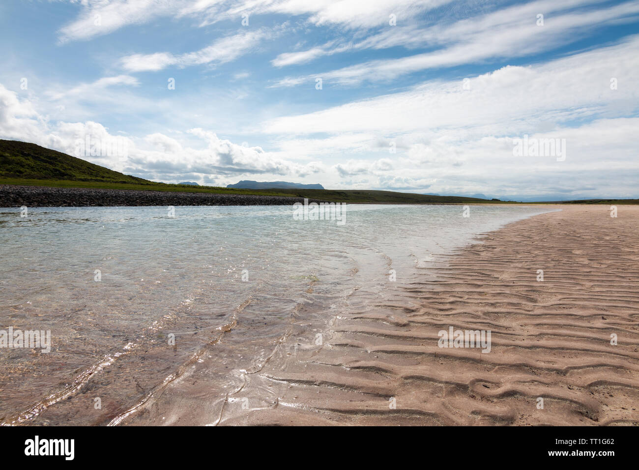 River running into the sea hi-res stock photography and images - Alamy