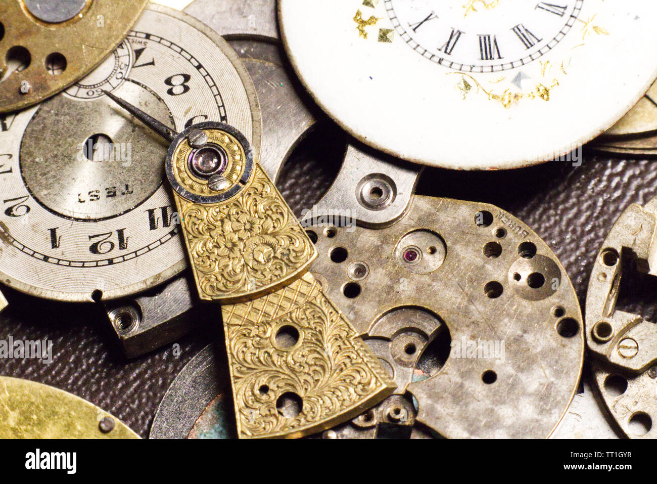 Cogs brass isolated cogwheel hi-res stock photography and images - Alamy