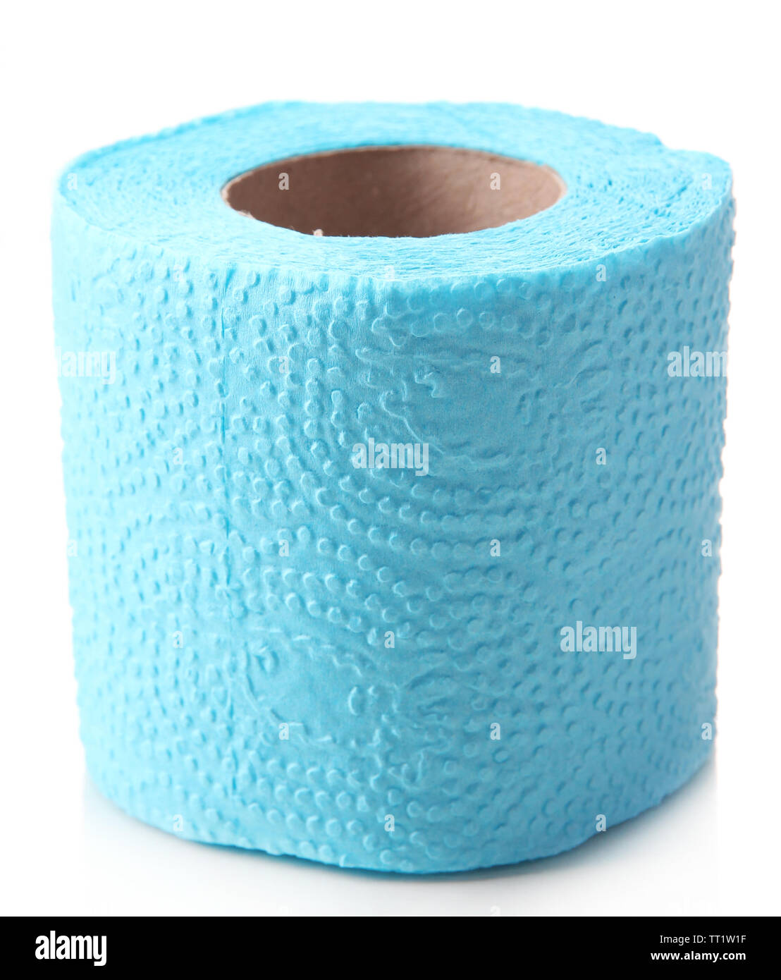 Color toilet paper roll isolated on white Stock Photo Alamy