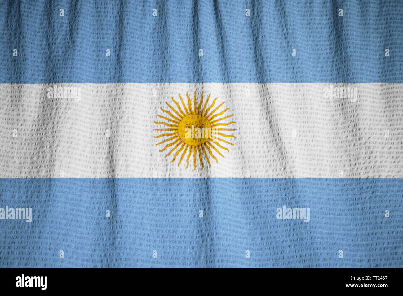 Waving flags world flag argentina hi-res stock photography and images