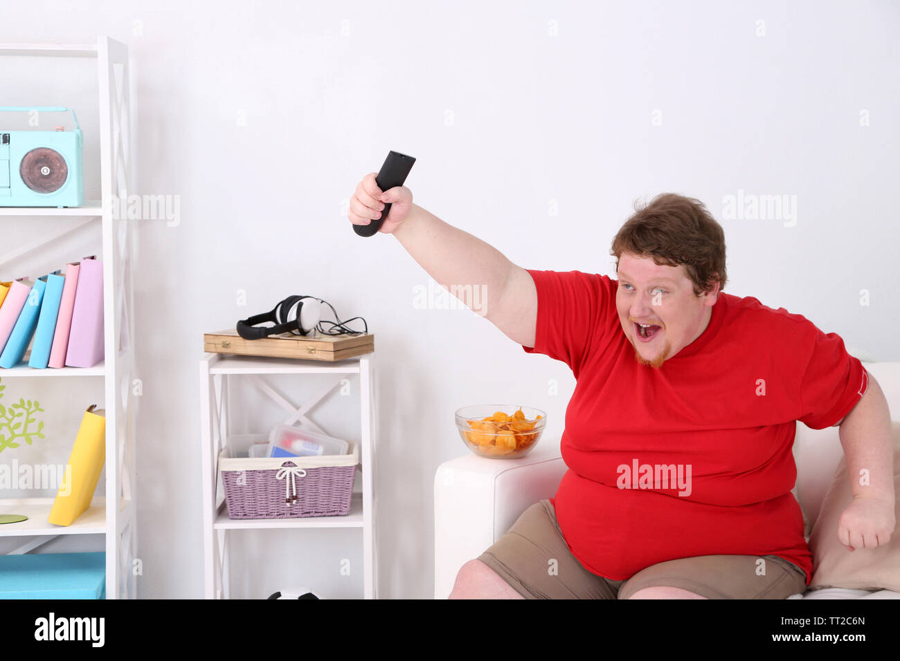 Couch potato fat hires stock photography and images Alamy