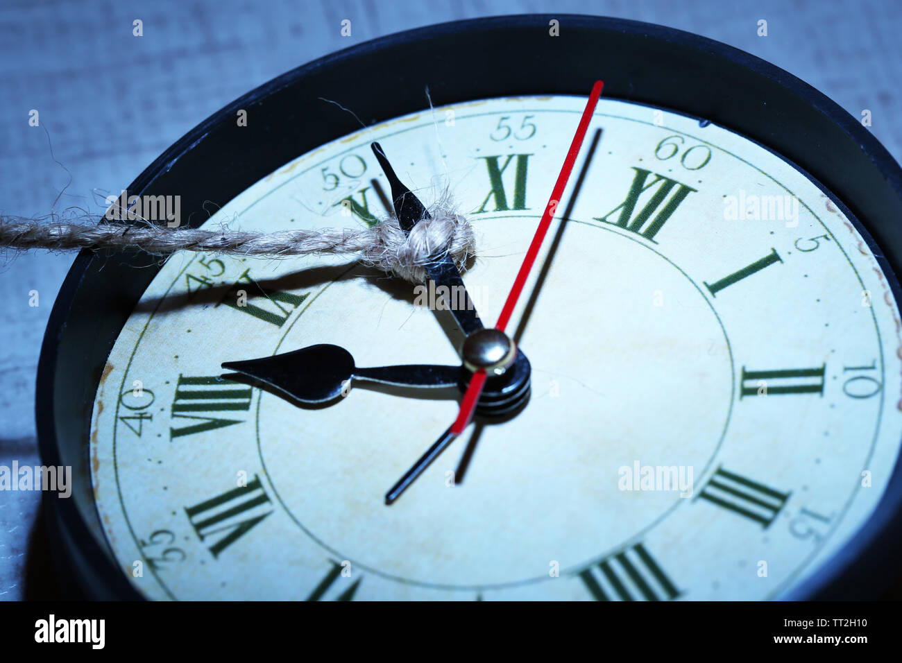 Concept of stopping time Stock Photo Alamy