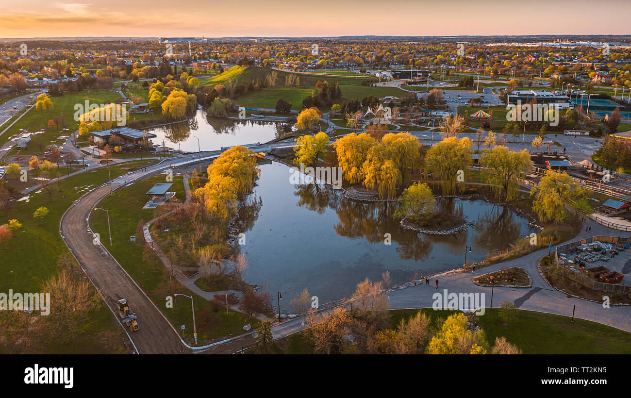 a day at the lake Stock Photo Alamy