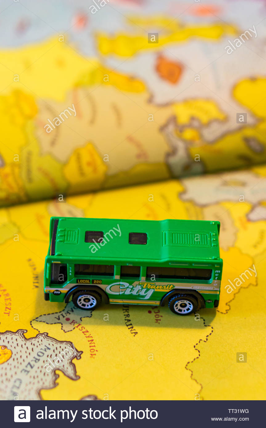 city bus matchbox
