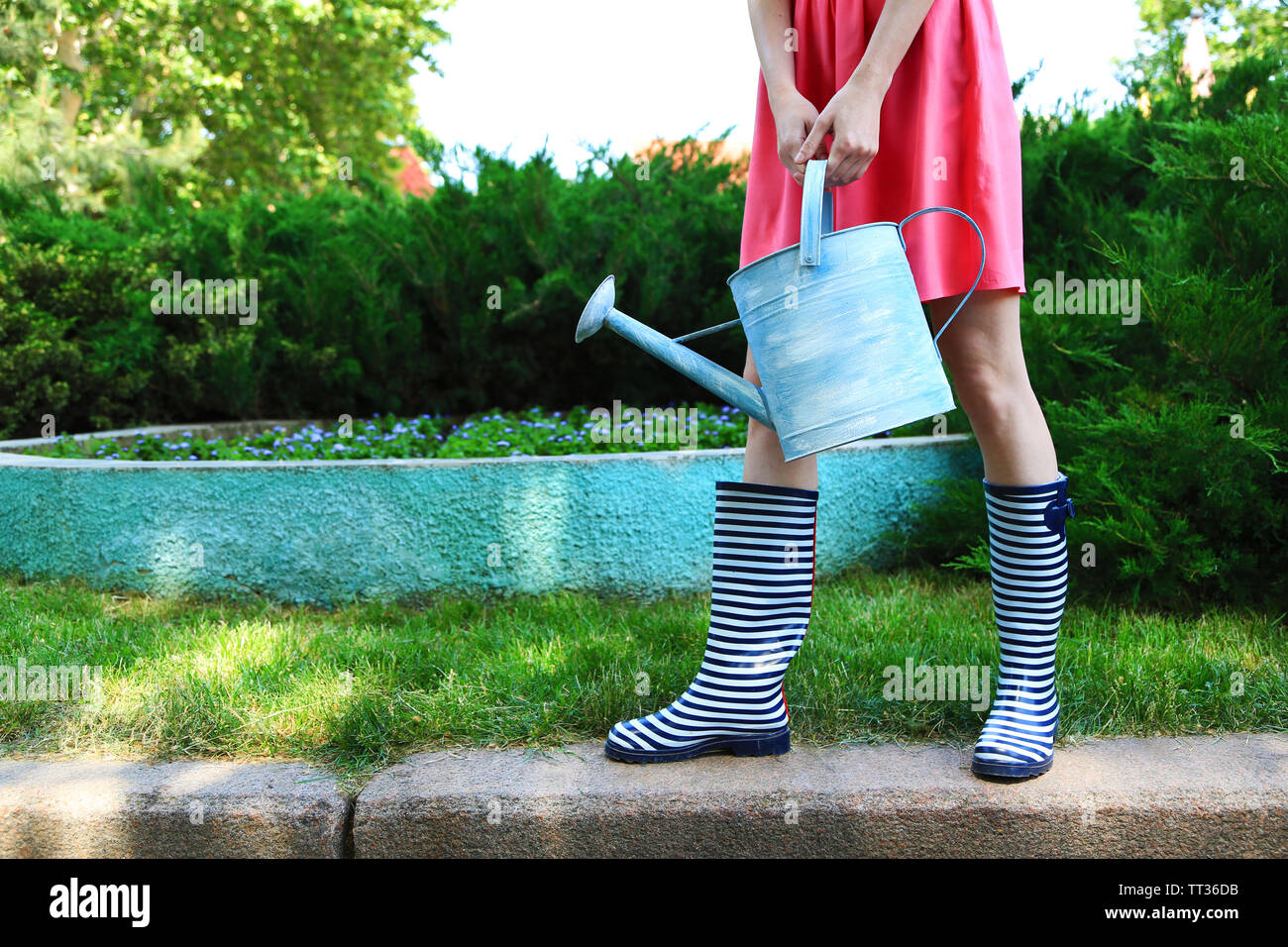 women in rubber boots