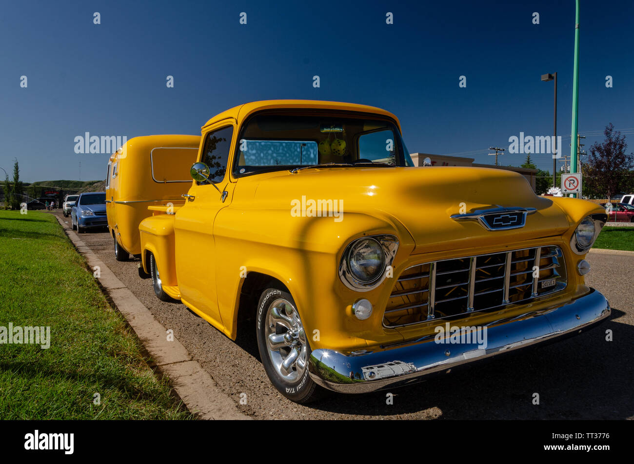 1955 Chevy Yellow Truck
