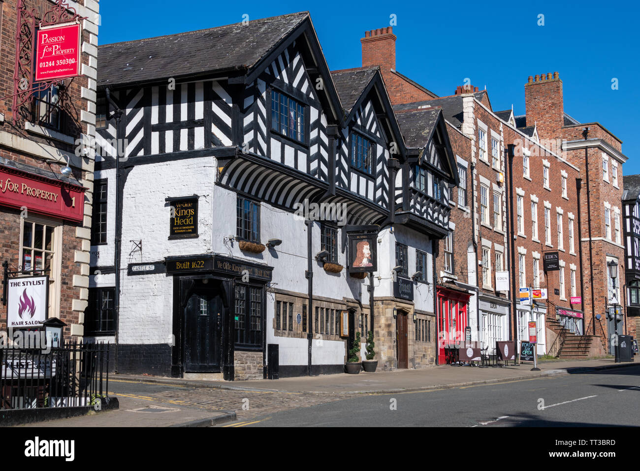 Old Buildings in Chester, Cheshire, UK Stock Photo Alamy