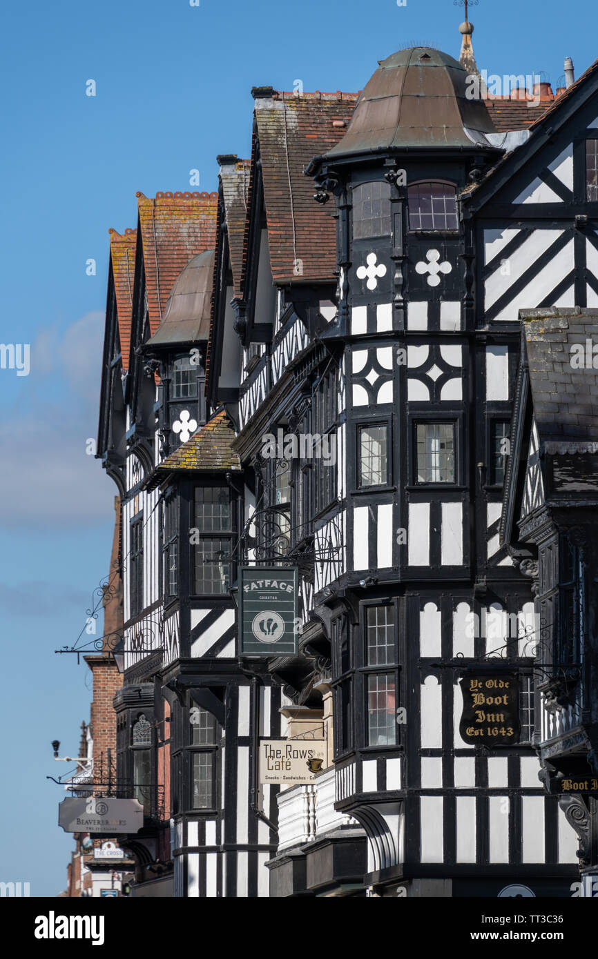Old Buildings in Chester, Cheshire, UK Stock Photo Alamy