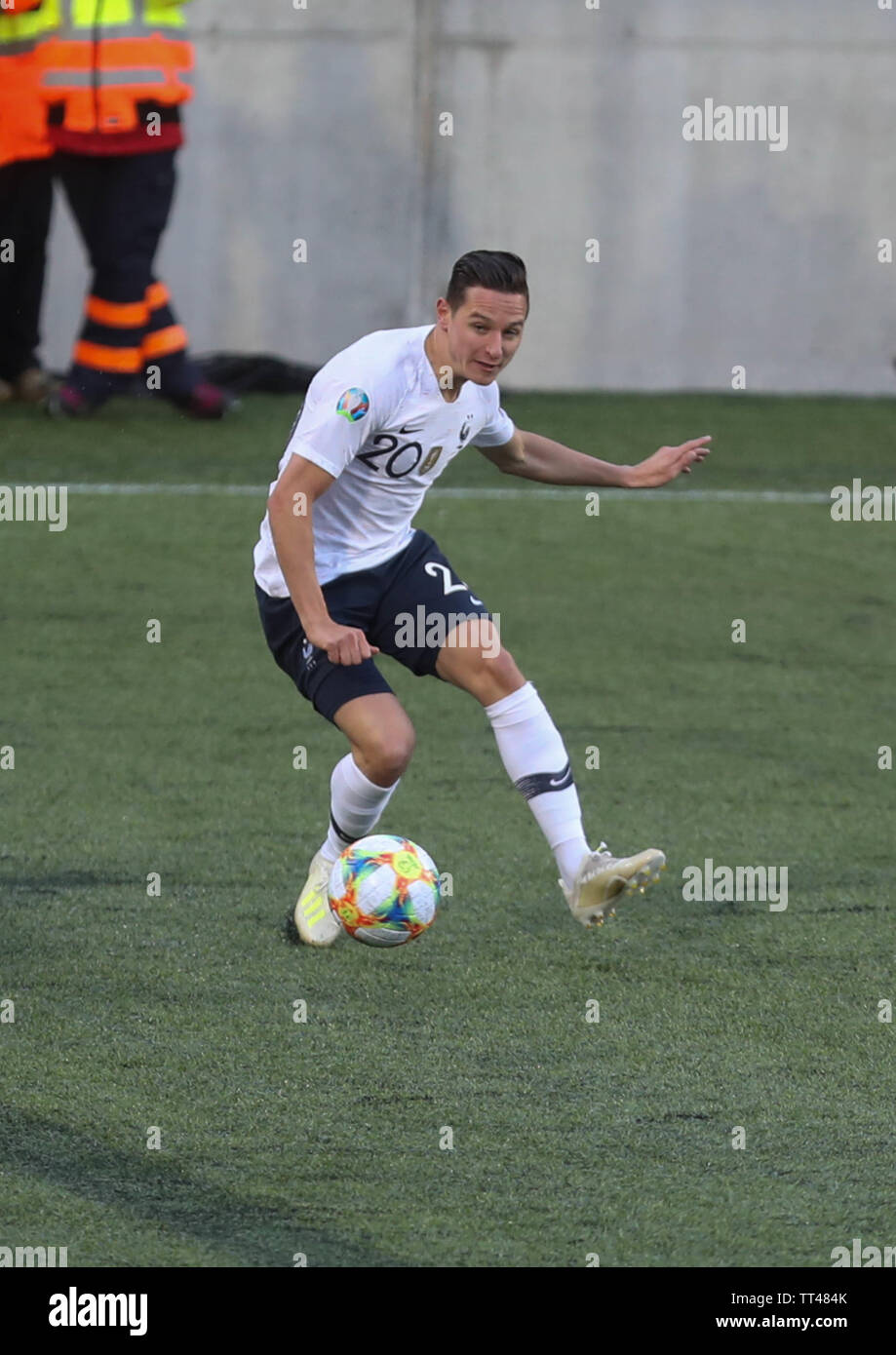 Florian Thauvin Of France During The Uefa Euro 2020 Qualifying Group H Football Match Between Andorra
