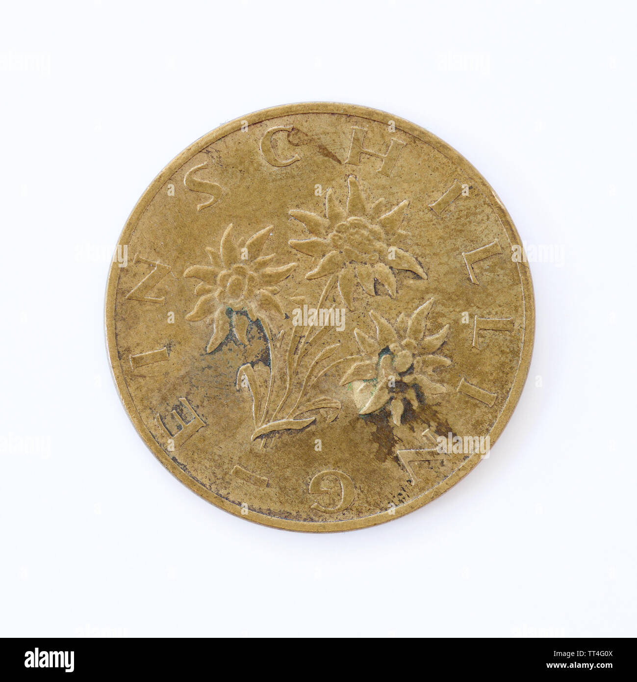 Austria 1 Schilling Coin - 1978 Stock Photo