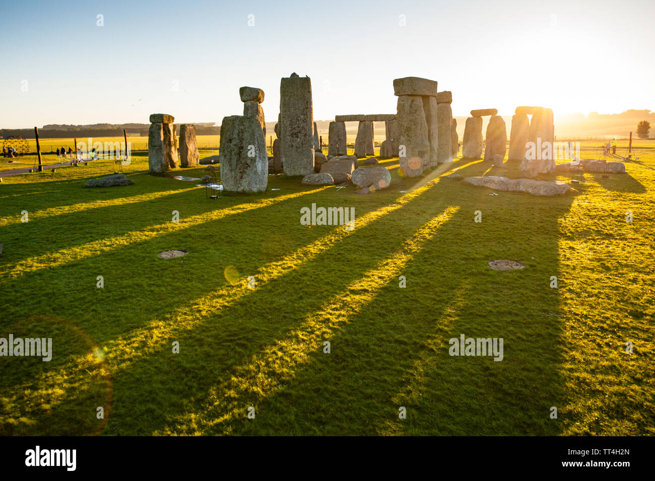 Stonehenge Historic Monument Stock Photo