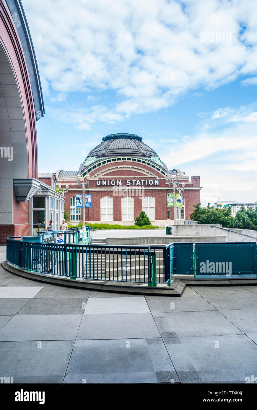 View of Union Station from the Washington State History Museum in