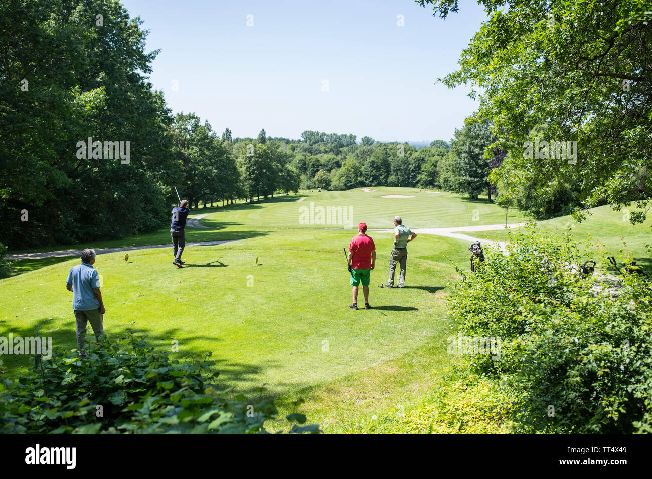 Golf Club Hubbelrath in Düsseldorf Stock Photo - Alamy