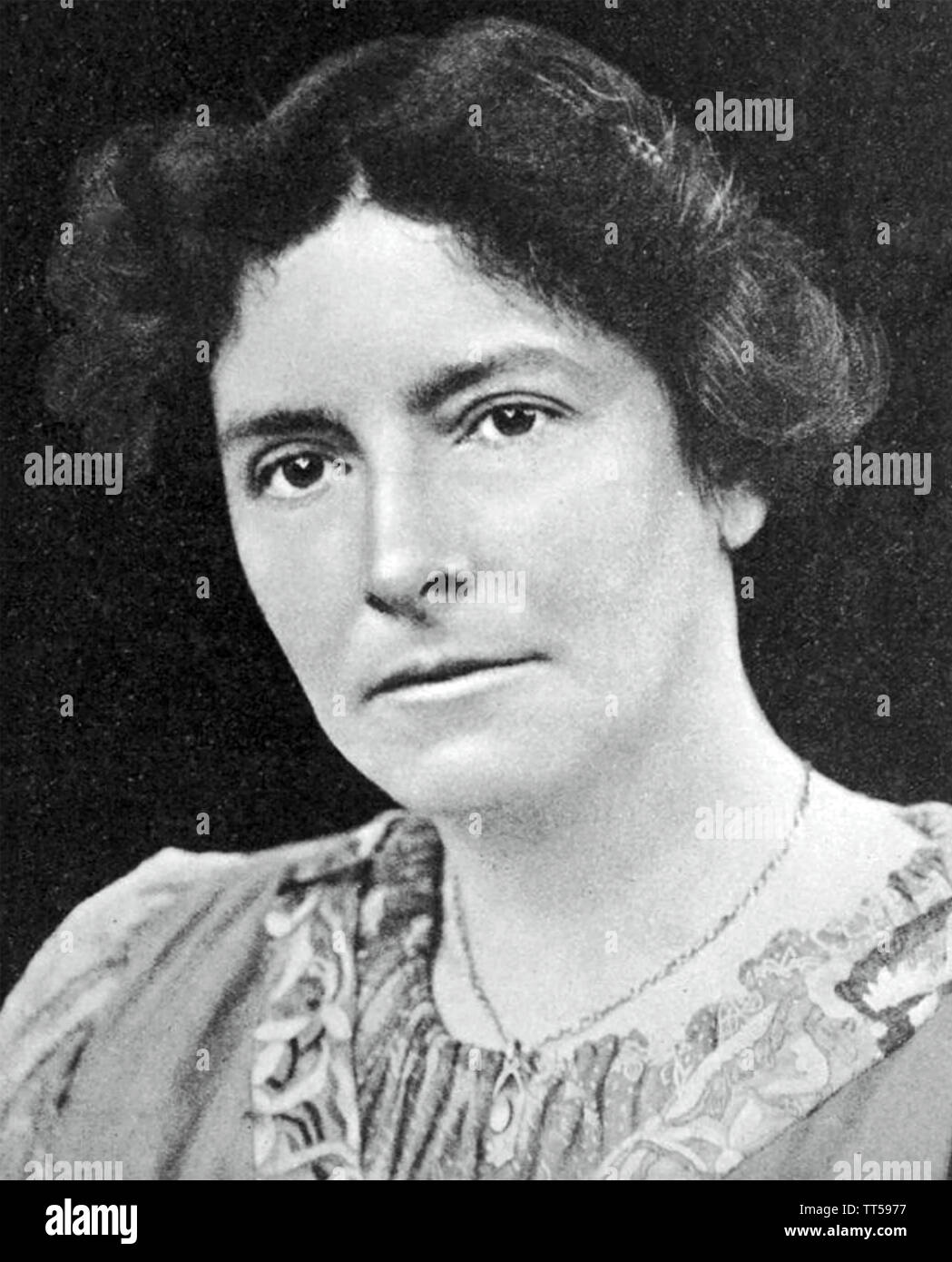 EDITH NESBIT (18581924) English childrens' author and poet Stock Photo Alamy