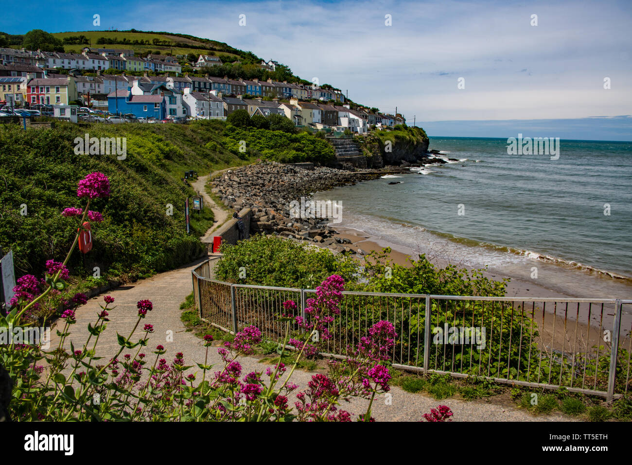 New Quay, Ceredigion, West Wales, UK Stock Photo Alamy