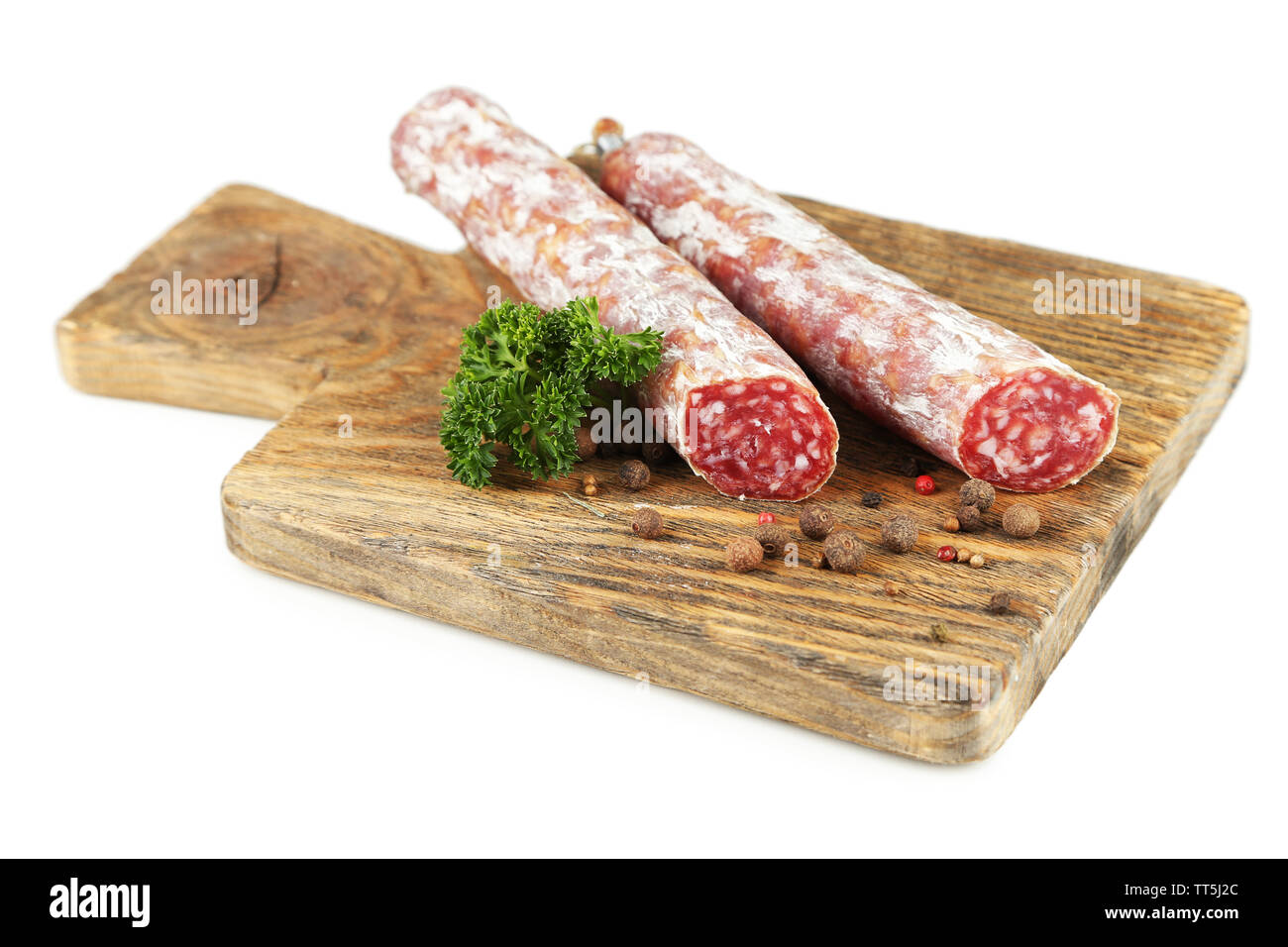 sausage Out Cut & (salami) Pictures Venison Stock Alamy Images -