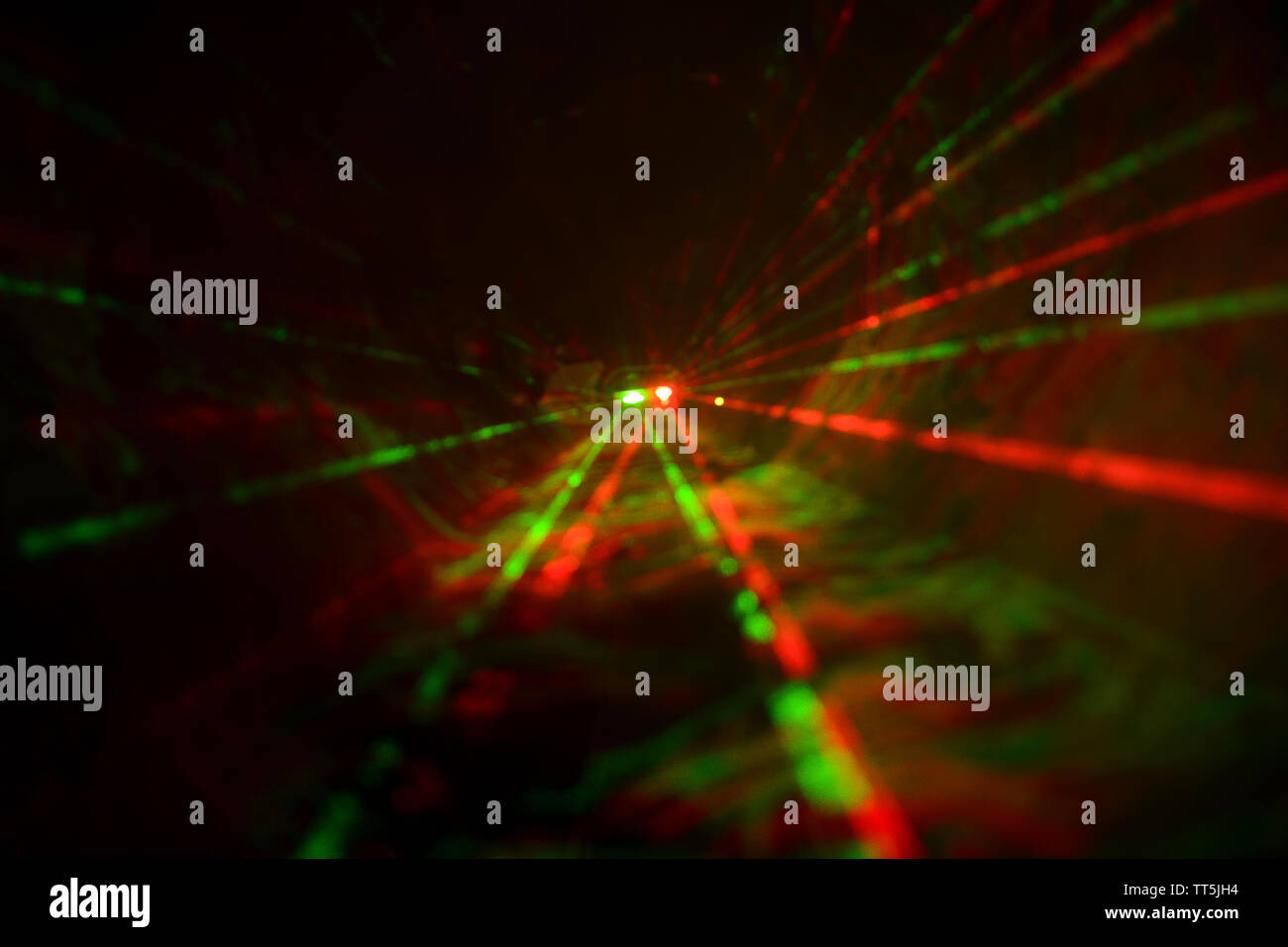 Abstract laser light on black background Stock Photo - Alamy