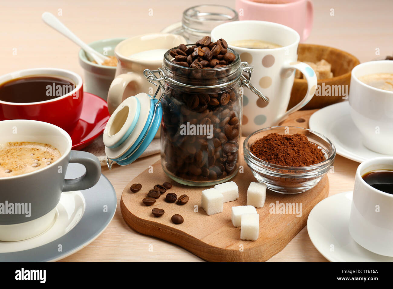 https://c8.alamy.com/comp/TT616A/fresh-coffee-with-several-ingredients-TT616A.jpg