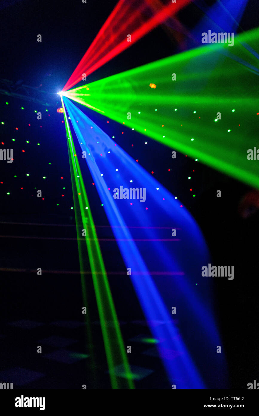 Bright Nightclub Red Green Purple White Pink Blue Laser