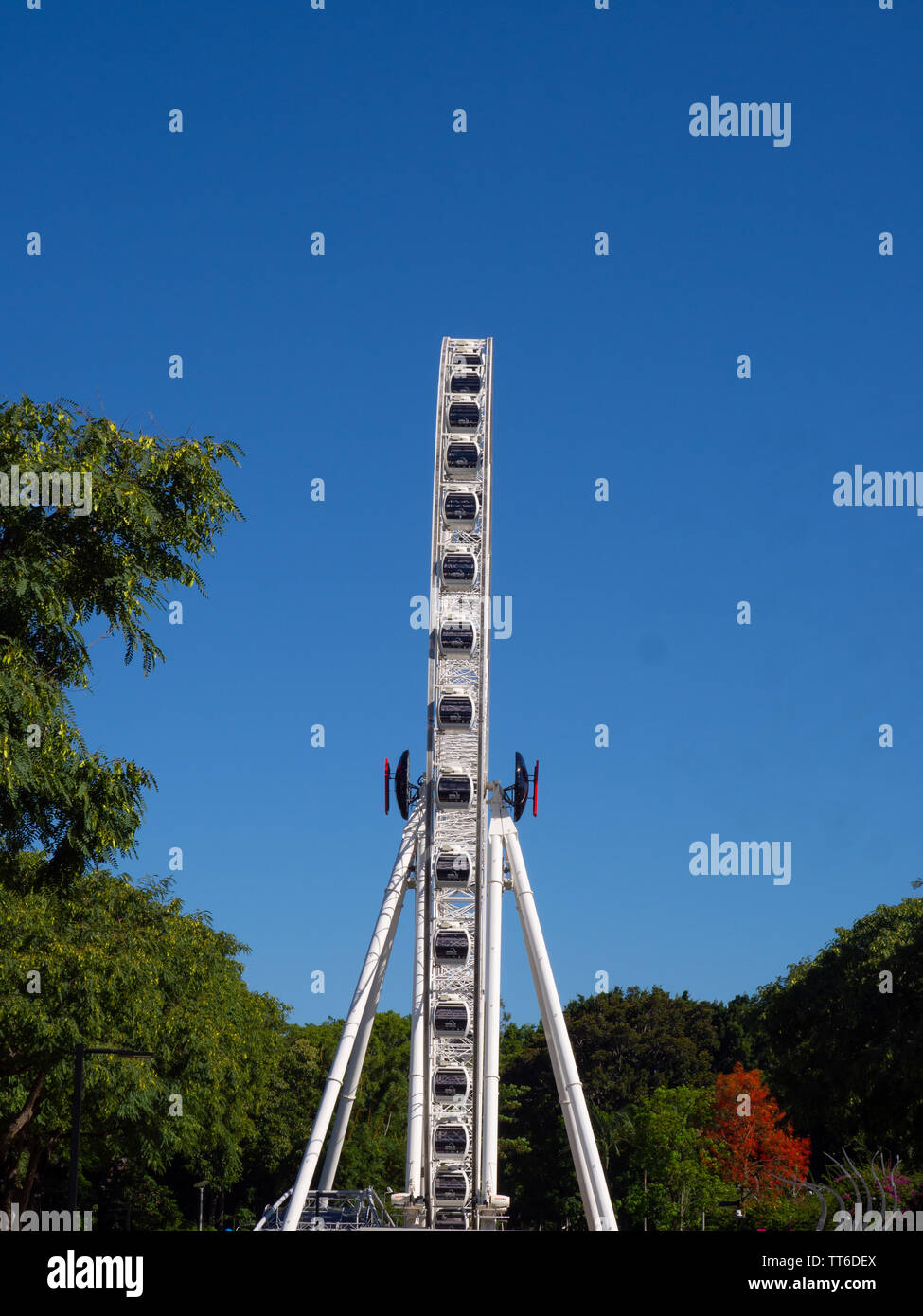 The Wheel Of Brisbane Observation Wheel Stock Photo Alamy
