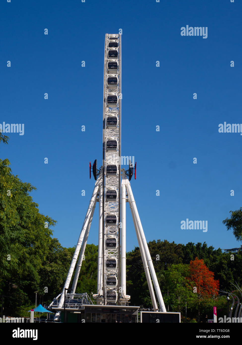 The Wheel Of Brisbane Observation Wheel Stock Photo Alamy