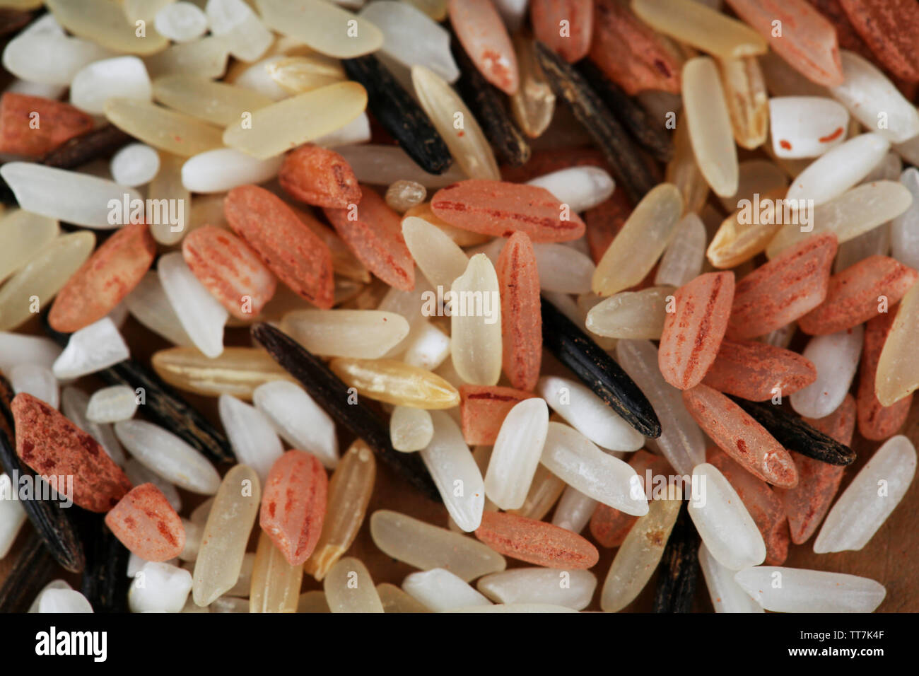 Different types of rice close up Stock Photo - Alamy
