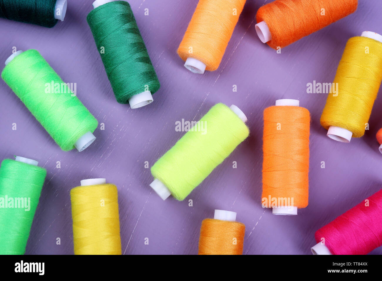 Vibrant yellow threads hi-res stock photography and images - Alamy