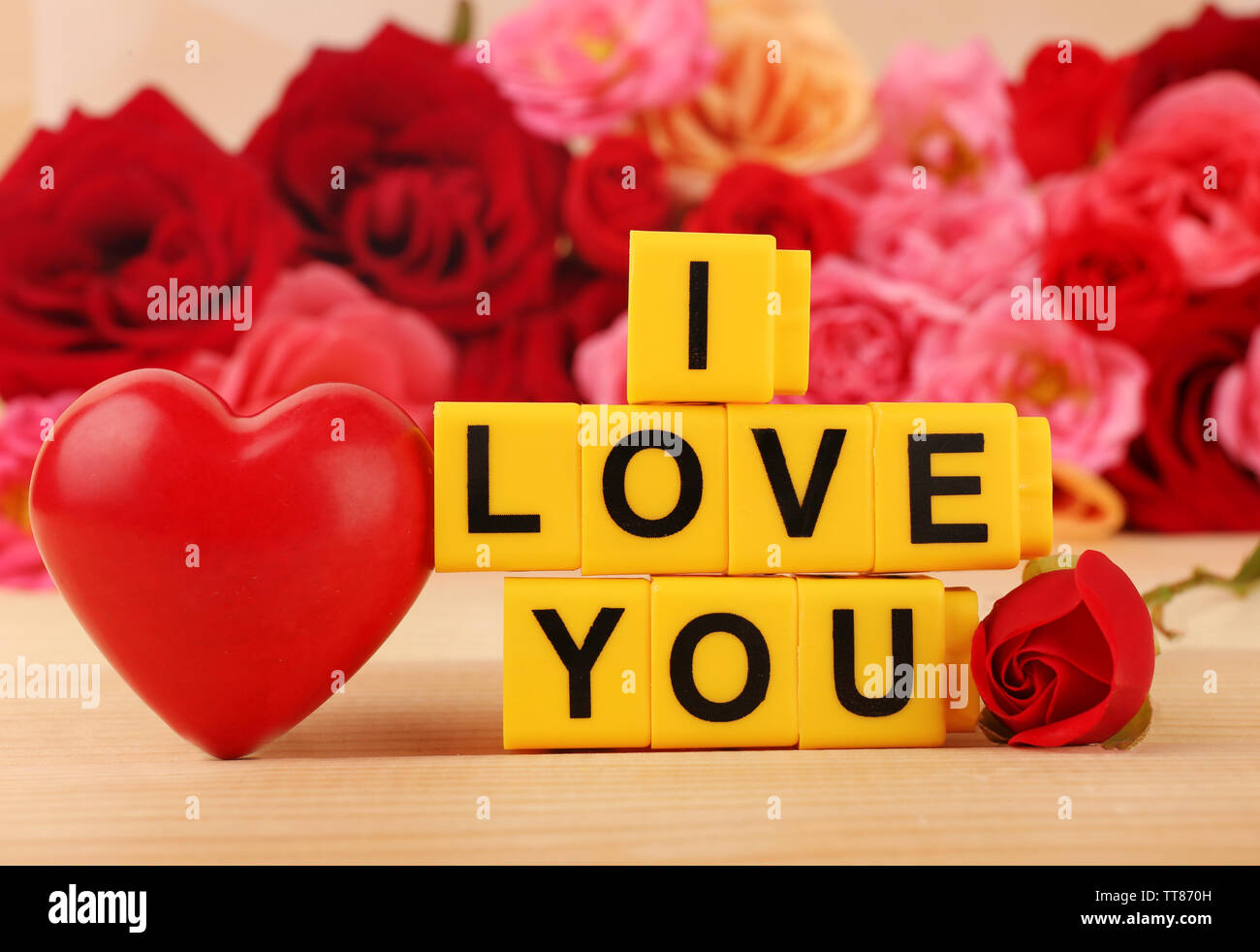 Words I Love You Formed From Cubes With Heart And Flowers On Bright Background Stock Photo Alamy Words I Love You Formed From Cubes With Heart And Flowers On Bright Background Stock Photo Alamy