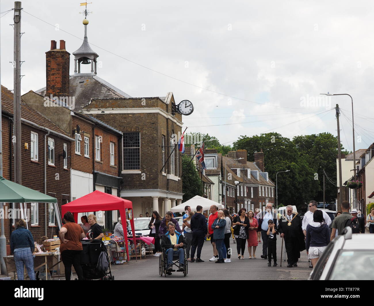 Queenborough, Kent, UK. 15th June, 2019. Queenborough Independence Day
