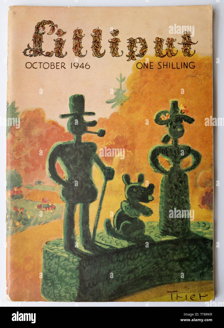 1940s Edition of Lilliput Magazine Stock Photo