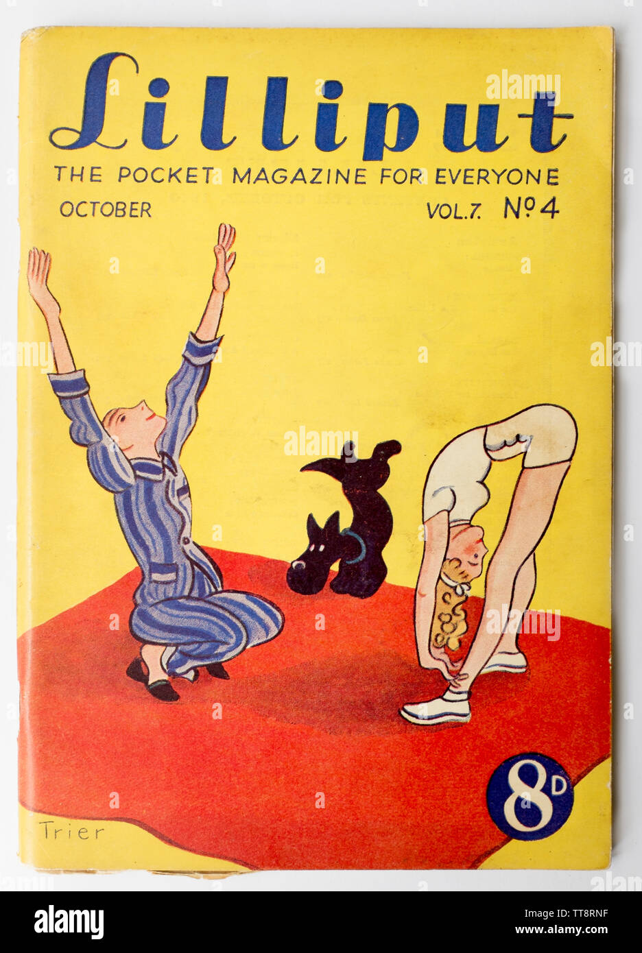 1940s Edition of Lilliput Magazine Stock Photo