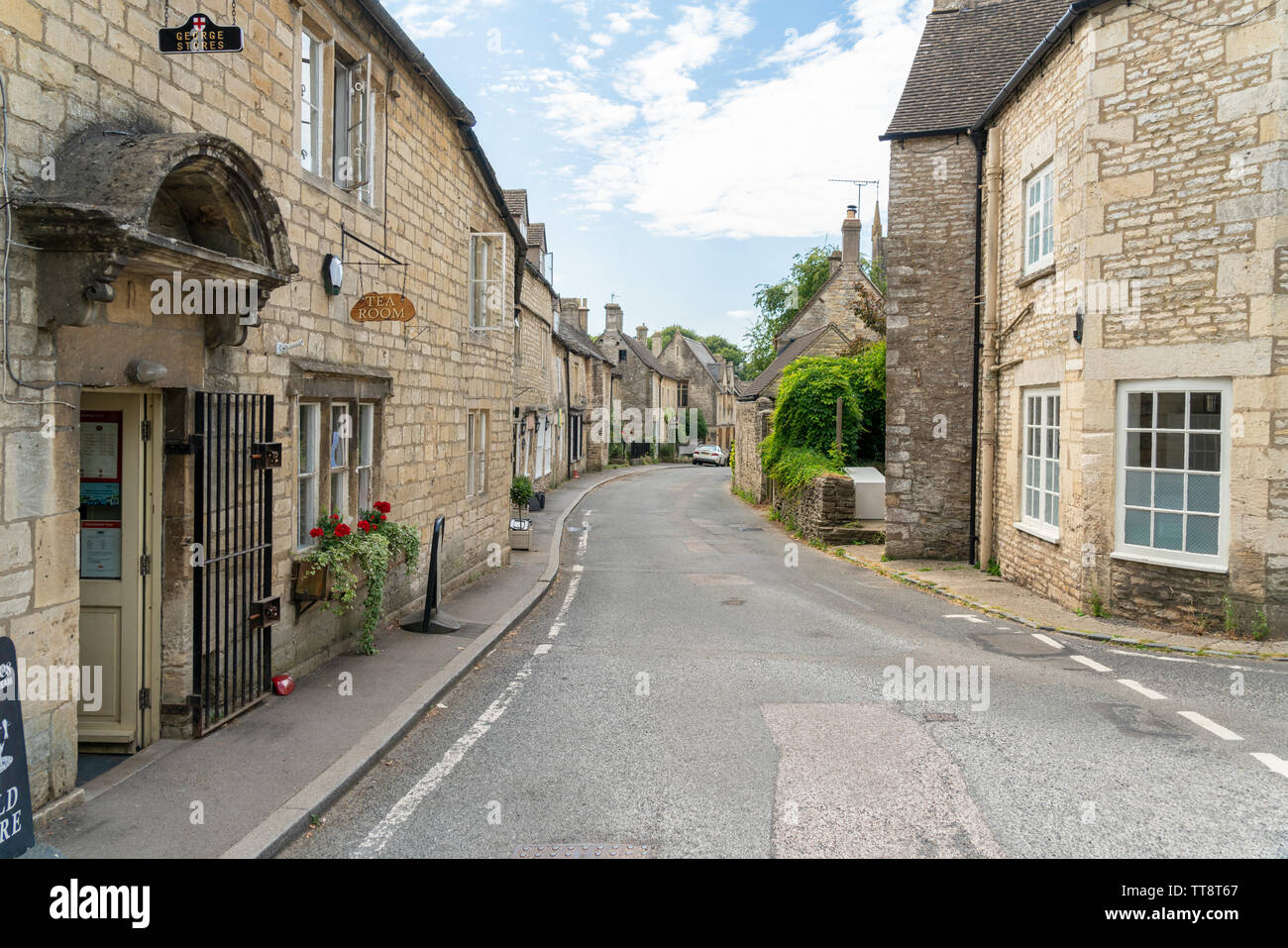 Bisley a picturesque Cotswold village, Gloucestershire, United Kingdom Stock Photo