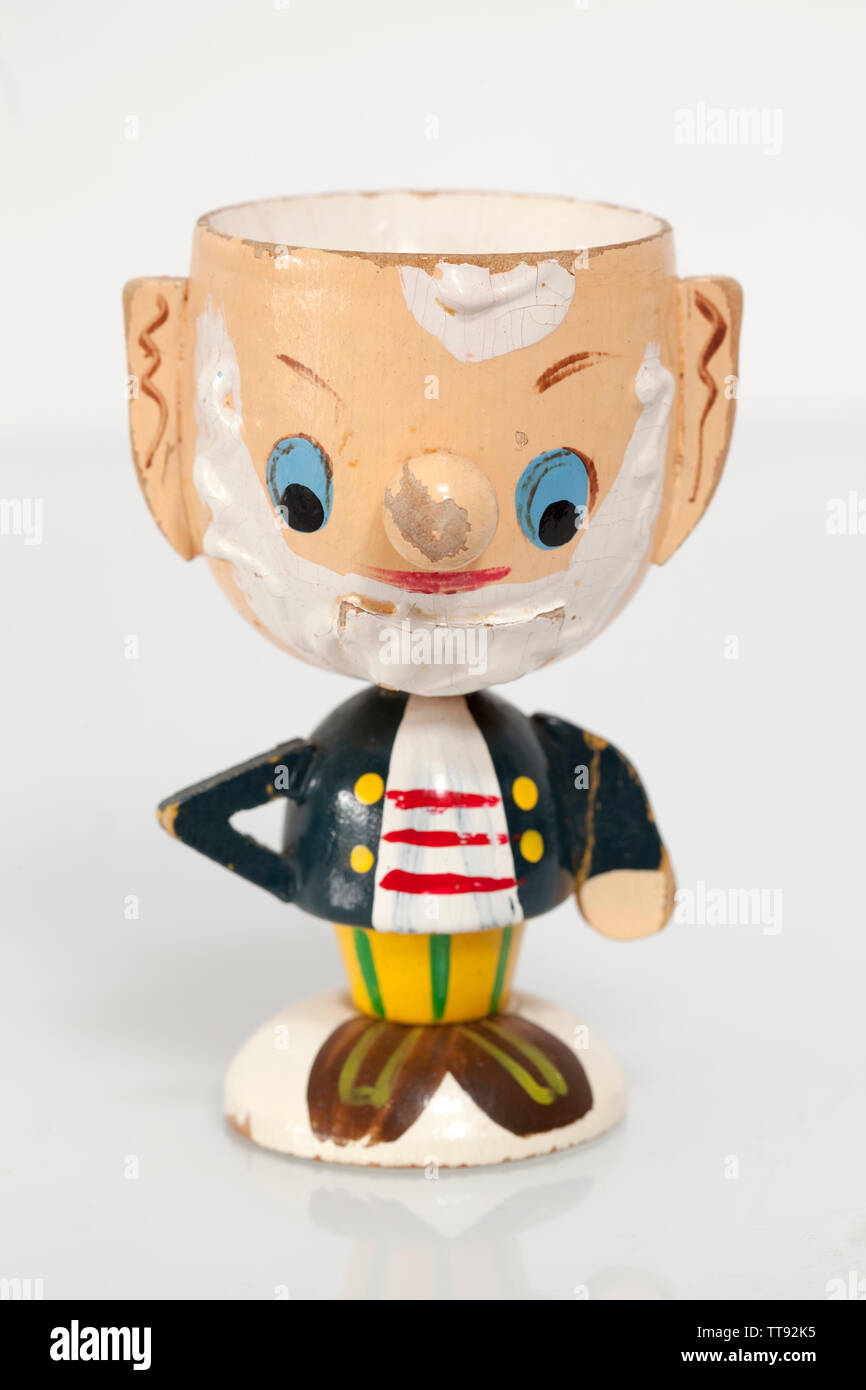 Vintage Big Ears Cartoon Character Novelty Egg Cup Stock Photo Alamy