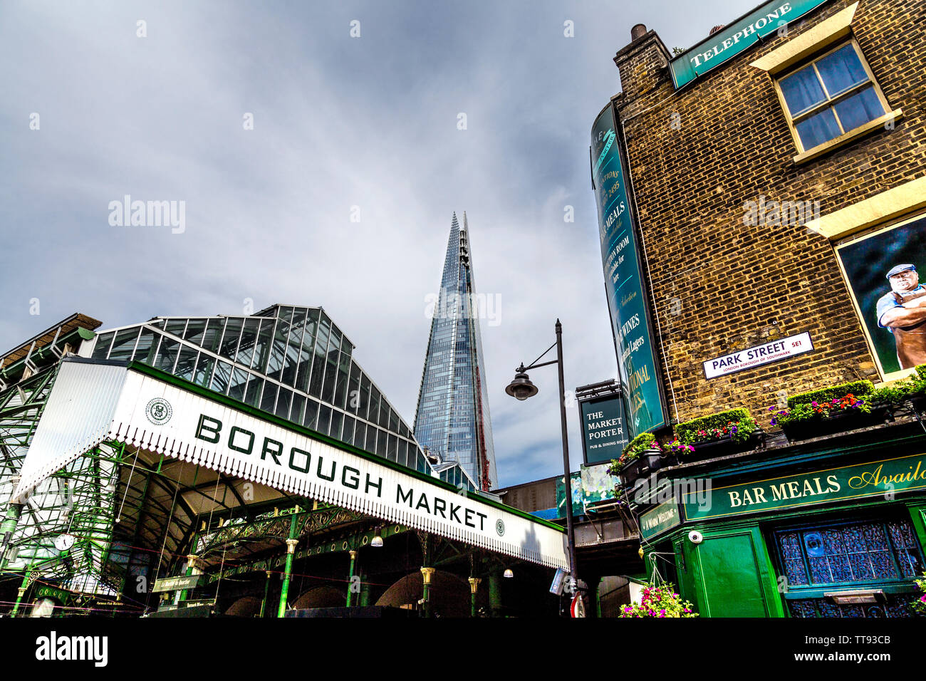 Borough Market, London, UK Stock Photo