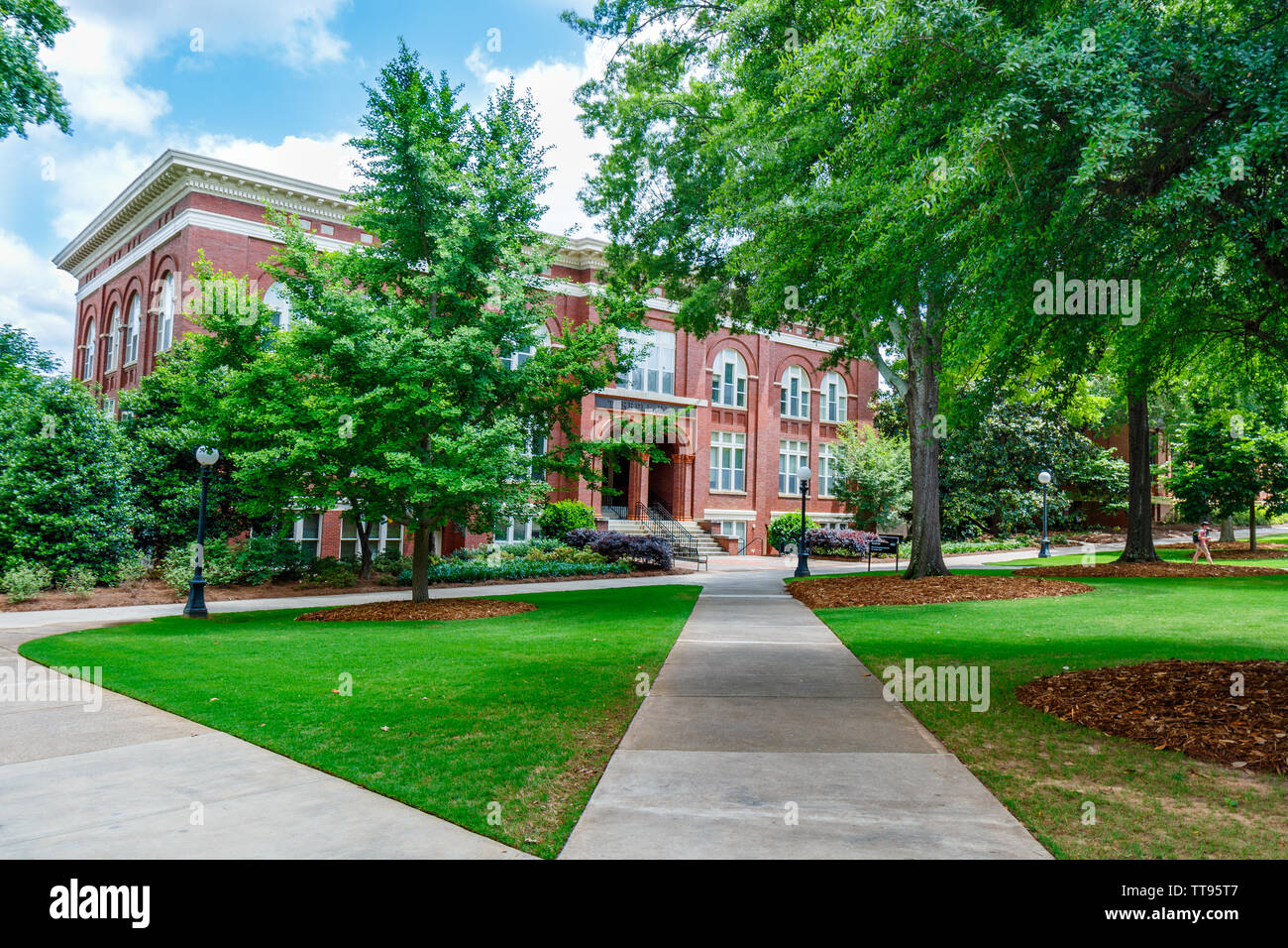 ATHENS, GA, USA - May 3: Terrell Hall on May 3, 2019 at the University of Georgia, North Campus in Athens, Georgia. Stock Photo