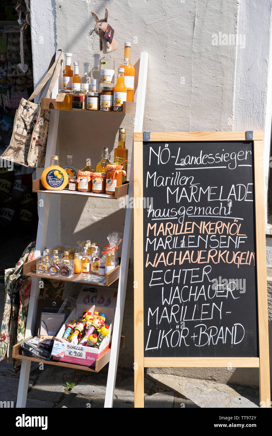 Durnstein apricot shop hires stock photography and images Alamy