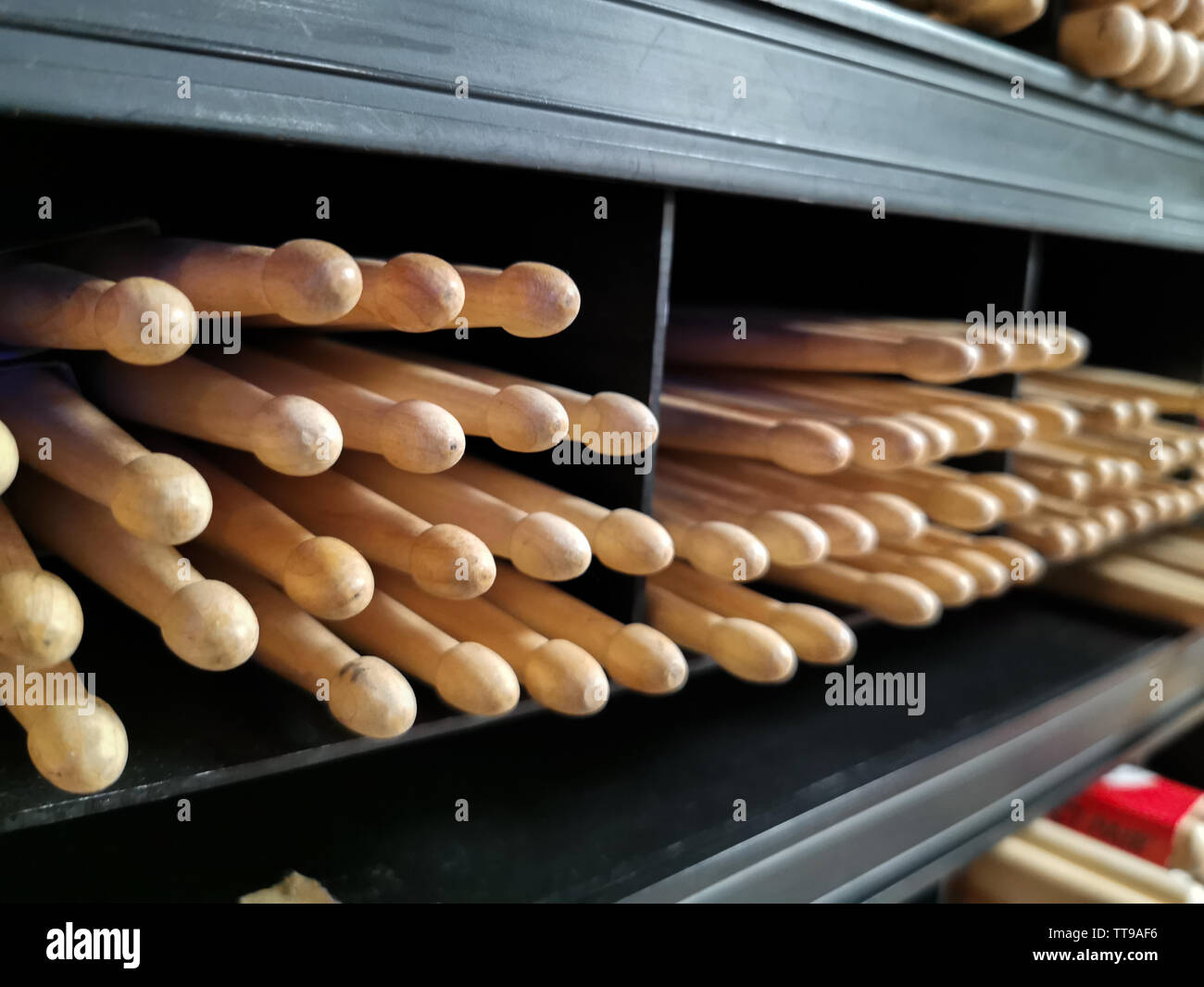 Drum sticks instrument hires stock photography and images Alamy