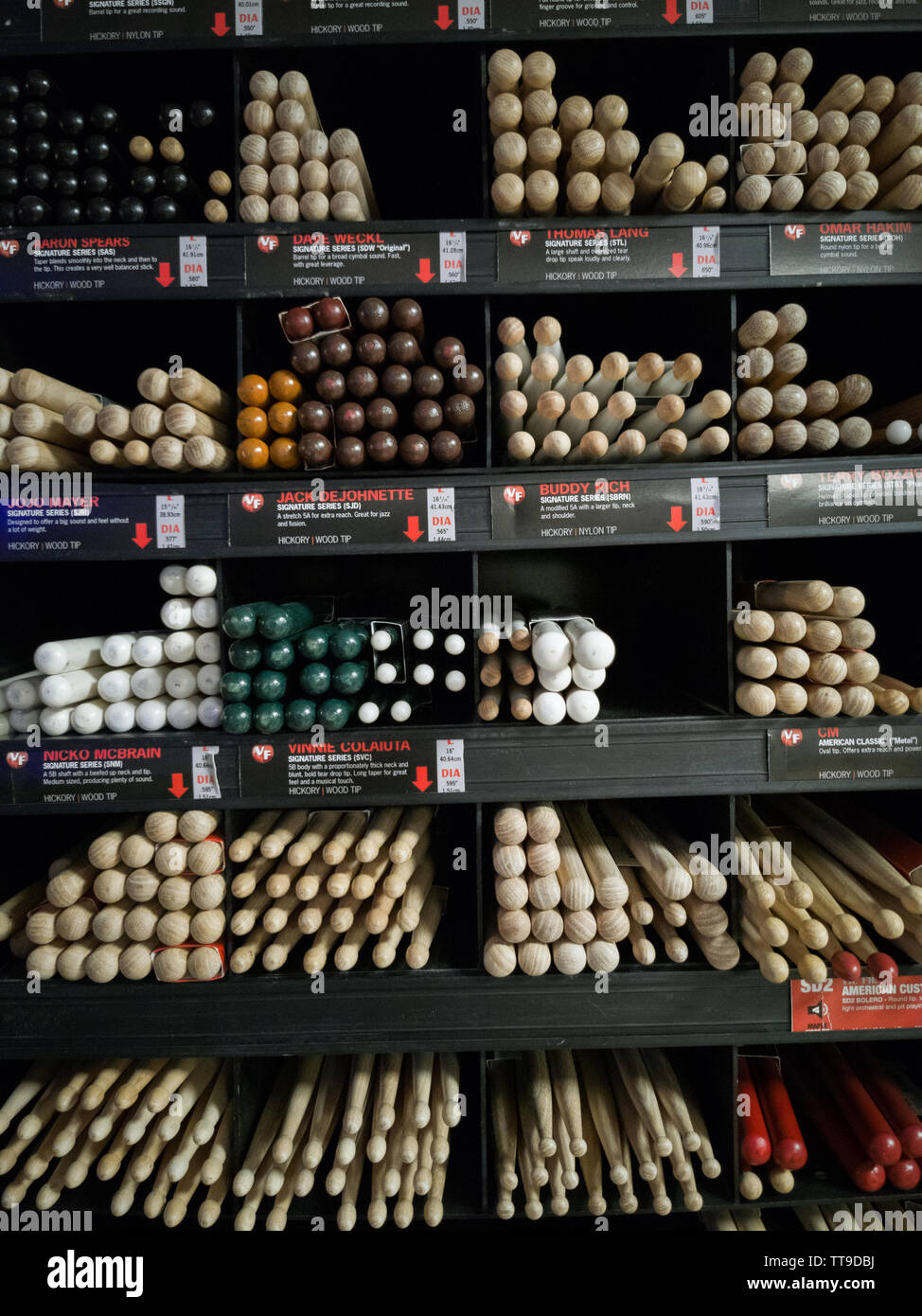 Drum Sticks Close Up High Resolution Stock Photography and Images Alamy